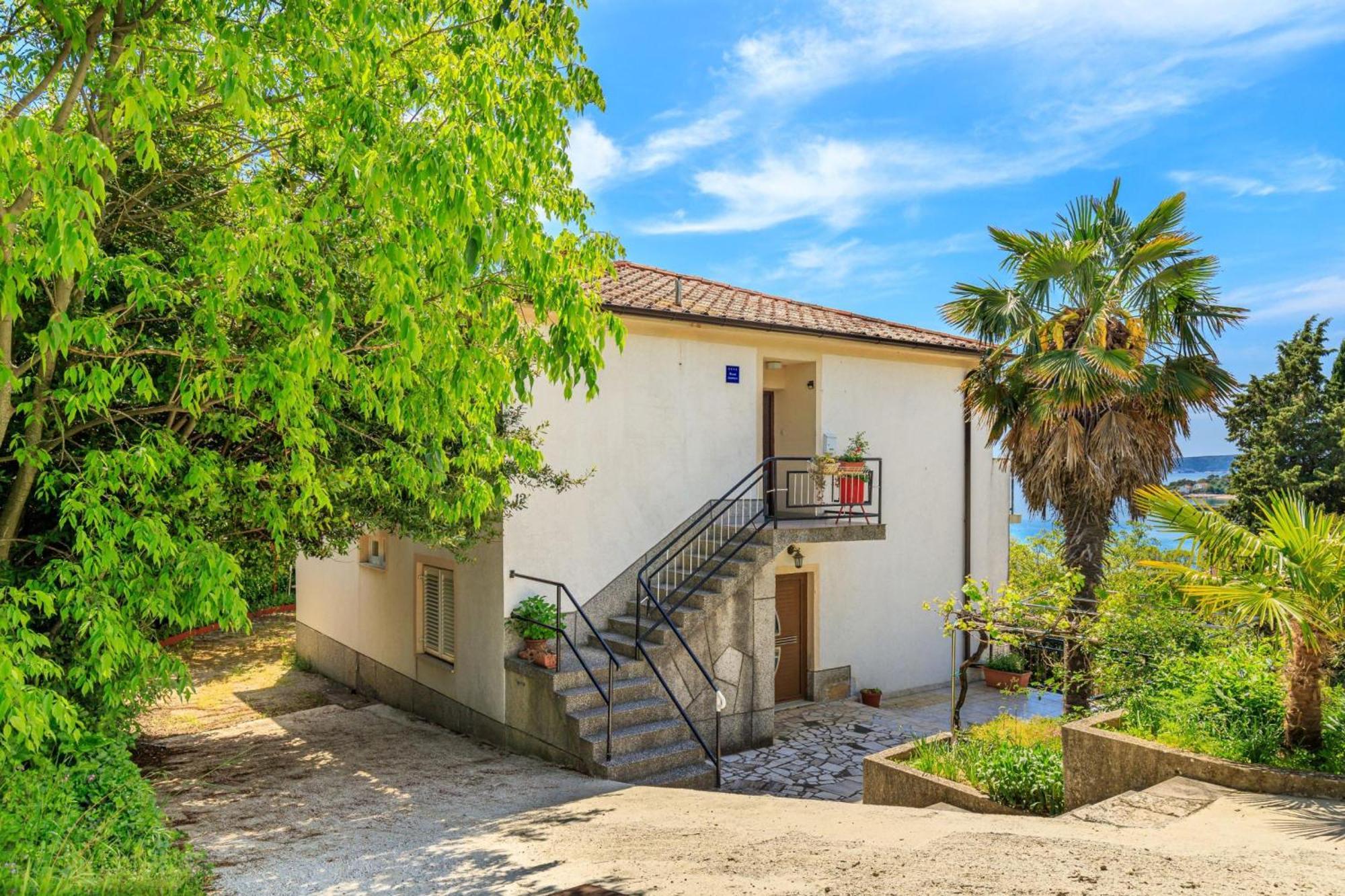 Seaview Apartment Tina Krk Island - Happy Rentals Krk Town Bagian luar foto